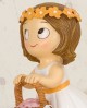 Figura tarta novios con niños cambiables. con referencia MOP-Y615 y un precio de 32,65 € de la sección figura de tarta de boda