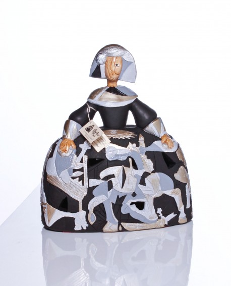 Figura de menina plata con referencia BEA-Guepla y un precio de 75,00 € de la sección Figuras decorativas