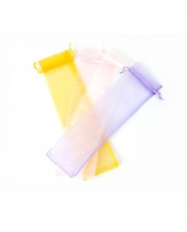 Bolsa de organza para abanicos surtidas de colores. con referencia DIS-9109 y un precio de 0,32 € de la sección Detalles para...