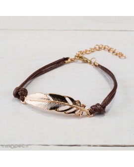 Pulsera pluma con referencia MOP-K107 y un precio de 1,28 € de la sección Detalles para bodas