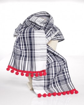 Bufanda fallera artesana tela pañuelo_FAL- bufanda pañuelo_15,00 €