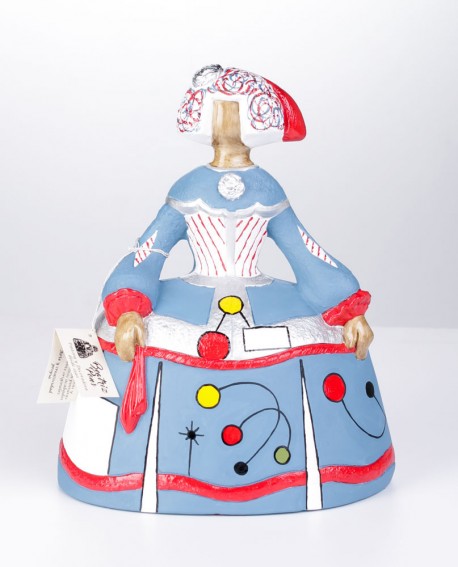 Figura de Menina azul estilo Miró. con referencia Tienda-menina miro 1 y un precio de 75,00 € de la sección Figuras decorativas