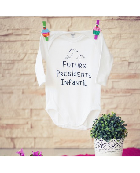 Body bebé, futuro Presidente Infantil_FALL-PR body FPI _12,00 €