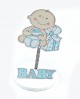 Pinza portafotos bebé surtidos en tonos azules. con referencia DOP-1528 y un precio de 1,30 € de la sección detalles para bau...
