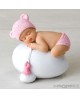 Figura para tarta de bautizo con un bebé en rosa sobre un huevo. con referencia MOP-Y944.2 y un precio de 7,79 € de la secció...