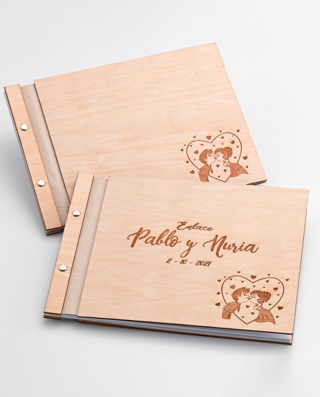 Libro de firmas para Matrimonio - Personalizable