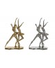 Figura bailarines resina oro o plata con referencia ITEM-RF181545 y un precio de 55,55 € de la sección Figuras decorativas