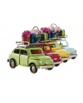 Coche de metal con decoración. con referencia ITEM- MO-190525 y un precio de 9,60 € de la sección REGALO DE HOMBRE