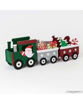 Tren de Papa Noel. con referencia MOP-NA55 y un precio de 9,85 € de la sección Regalos y objetos para la navidad