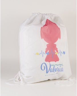 Saco mochila Kika con referencia PAR-mochila Kika y un precio de 2,10 € de la sección regalos para comisiones falleras