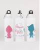 Botella aluminio Kika y Kiko con referencia PAR-botella Kika-o y un precio de 4,40 € de la sección regalos para comisiones fa...