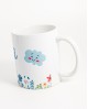 Taza personalizada flores con referencia PAR-taza flores y un precio de 4,00 € de la sección regalos para niños