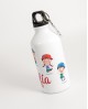 Botella aluminio personalizada de niños con mosquetón con referencia PAR-botella niños y un precio de 5,15 € de la sección re...