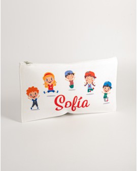 Estuche portatodos personalizado niños con referencia PAR-estuche niños y un precio de 3,15 € de la sección regalos para niños