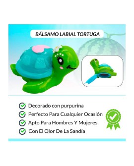 Bálsamo labial de tortuga con referencia DIS-2161 y un precio de 2,50 € de la sección regalos para niños
