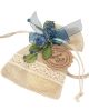 Saquito de tela rústica con jabón con referencia DOP-8072 y un precio de 2,00 € de la sección Detalles para bodas