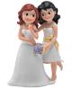 Figura para tarta de novias. con referencia DOP-2066 y un precio de 26,30 € de la sección Detalles para bodas gays