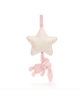 Estrella musical de peluche con osito rosa pastel de Jellycat con referencia JEL-MP4BP y un precio de 40,70 € de la sección O...