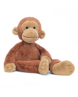 Pongo Orangutan peluche Jellycat con referencia JEL-ORAN1PN y un precio de 67,80 € de la sección OBJETOS DE REGALO NIÑO