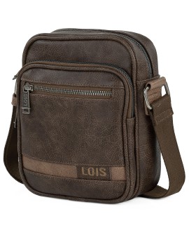 Bolso bandolera bolsillo polipiel marrón de la firma Lois con referencia ARS-310219 y un precio de 39,55 € de la sección REGA...
