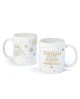 Taza porcelana Navidad con frase. con referencia MOP-N7 y un precio de 10,90 € de la sección Regalos y objetos para la navidad