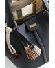 Bolso mini pespuntes negro con referencia NOC-2425699N y un precio de 54,15 € de la sección Bolsos de mujer