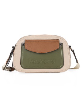 Bolso bandolera Lois beige, combinado. con referencia ARS-324583 y un precio de 42,85 € de la sección Bolsos de mujer