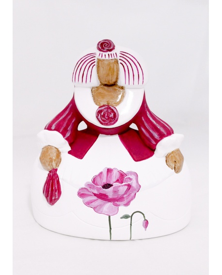 Figura de Menina con flor con referencia Tienda 30 y un precio de 65,00 € de la sección Figuras decorativas